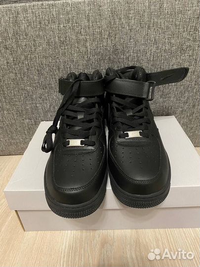 Nike air force 1 mid black оригинал