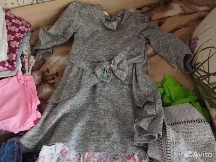 Детские вещи пакетом на девочку 3-4 года