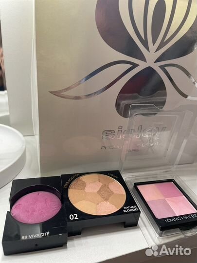 Guerlain, Chanel, Givenchy- румяна, пудра