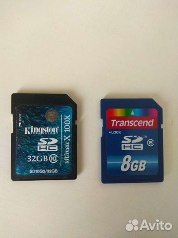 Карта памяти Kingston sdhc