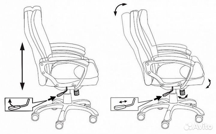 Кресло для руководителя CH-868N