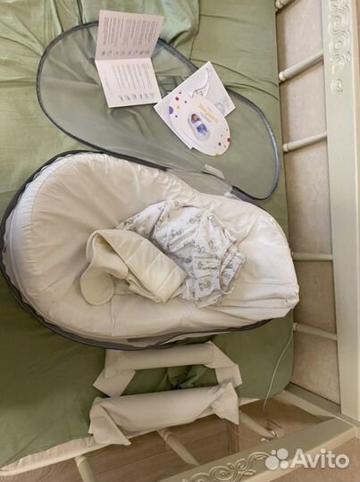 Кокон для новорожденных зевушка