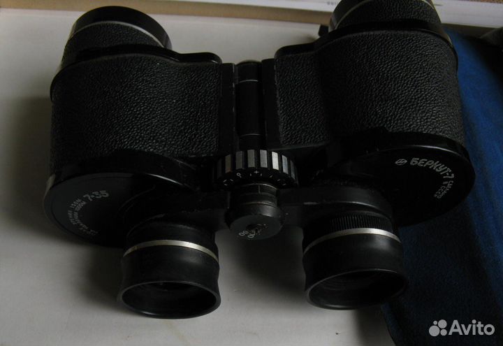 Бинокль+Чехол Беркут-7 7х35 сомз СССР