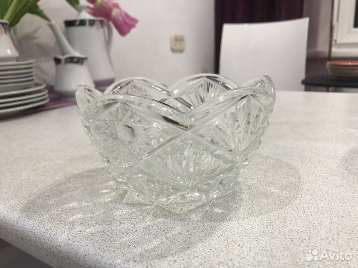 Вазы хрустальные