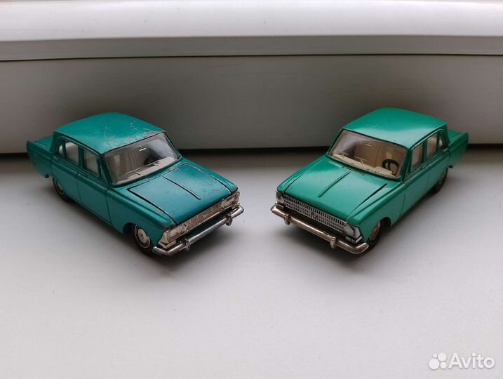 Модель автомобиля СССР 1:43 Москвич 412,408