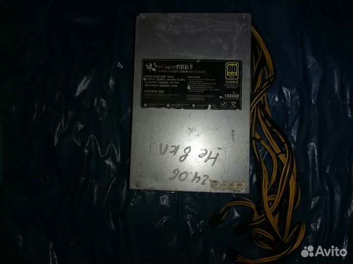 Блок питания power ibtc 1800 W для Acic s9