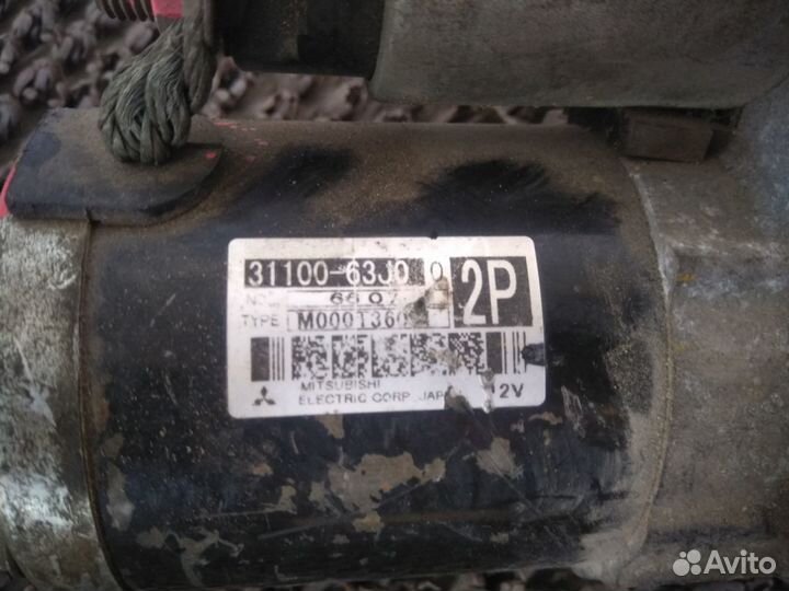 Стартер Suzuki Liana, Swift