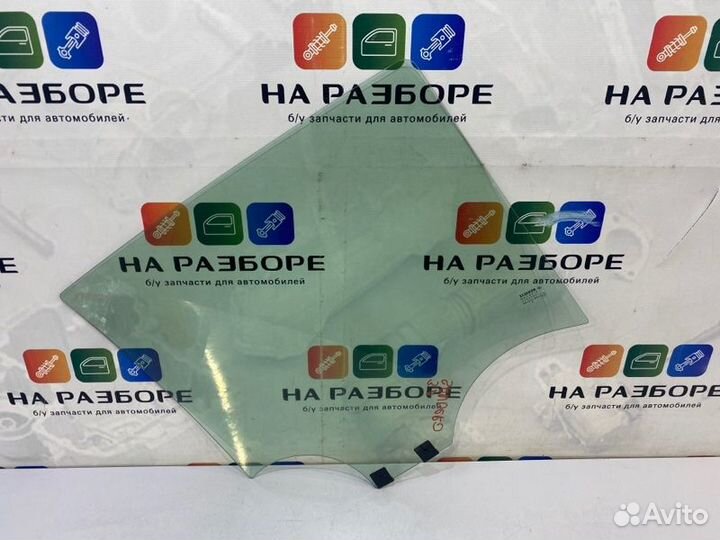 Стекло двери заднее левое Renault Sandero Stepway