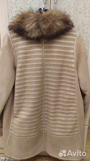 Дубленка натуральная женская 46 48