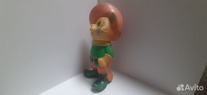 Резиновая игрушка из СССР Кот в сапогах (6)
