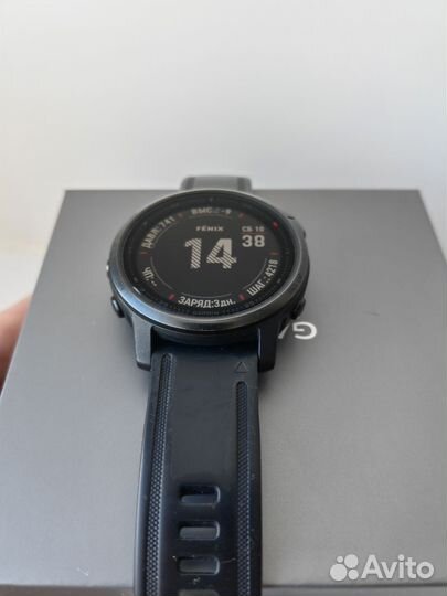 Garmin Fenix 6s pro черный
