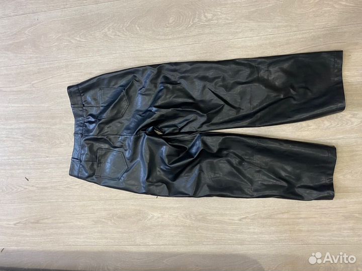 Брюки кожаные