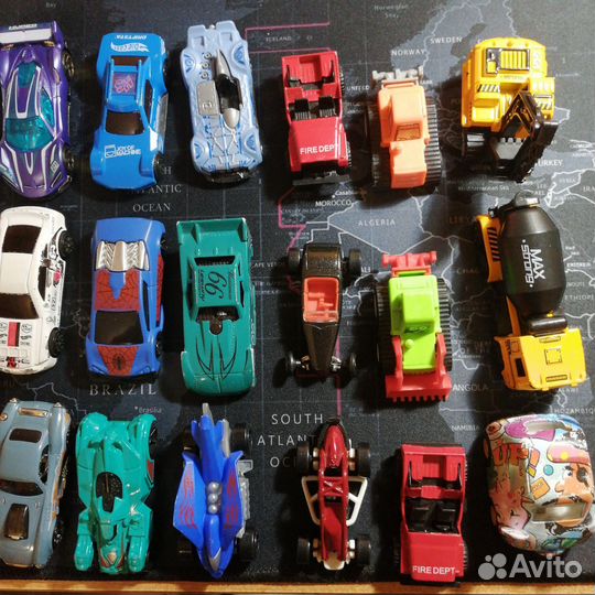 Детские машинки игрушки металлические