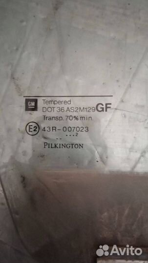 Стекло двери передней правой Opel Astra G 2003