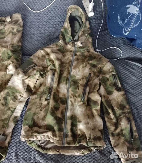 Тактический-Костюм Softshell.На флисе-48-50