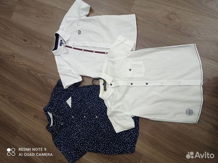 Рубашка для мальчика 128 134