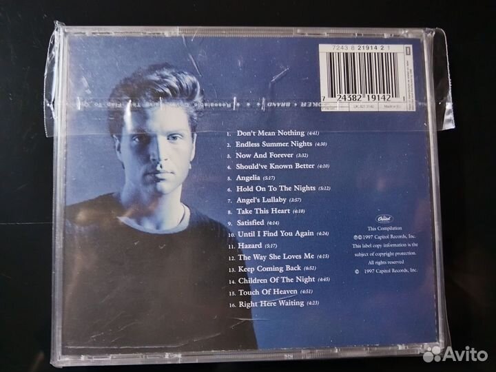 Cd диск фирма Richard Marx - Greatest Hits