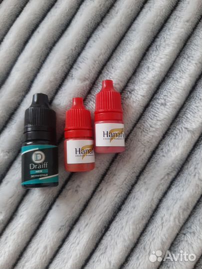 Пигменты для татуажа губ