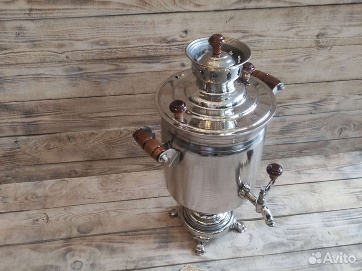 Самовар угольный, жаровой, на дровах магаз казан31