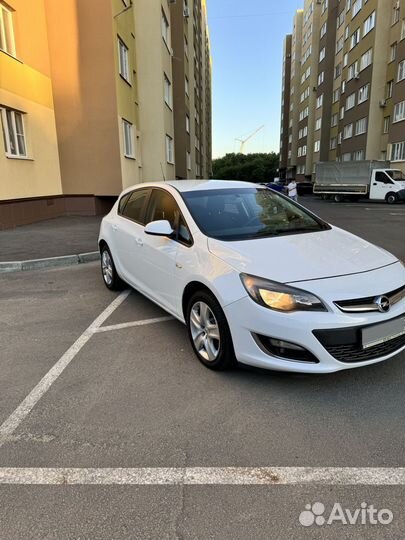 Opel Astra 1.4 AT, 2012, 168 000 км