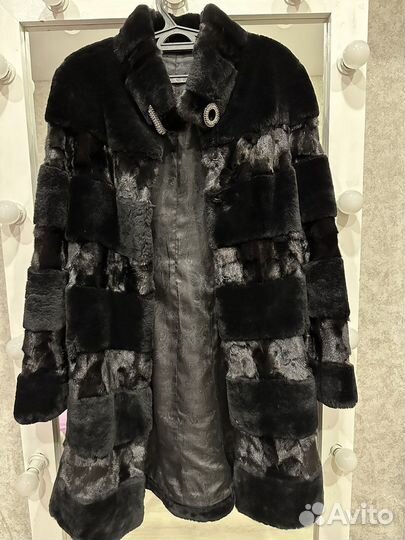 Шуба норка/мутон