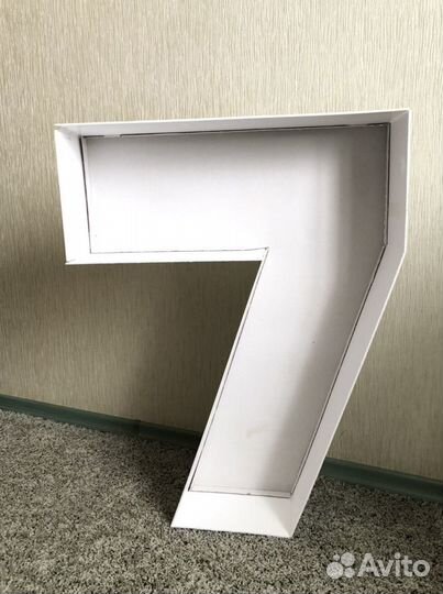 Цифра 7 на день рождения