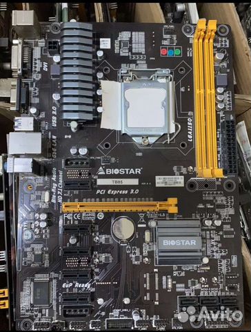Материнская плата Biostar TB85 1150, DDR3
