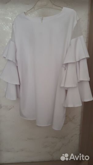 Блузка для девочки школьная р-р 44