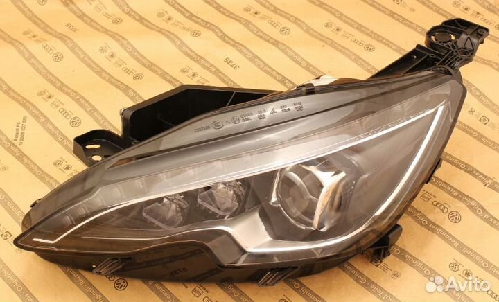 Фара левая peugeot 308 2 II 13-21 full LED KPL