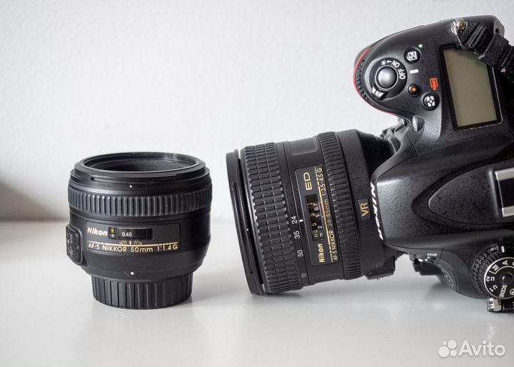 Nikon D600 и два объектива