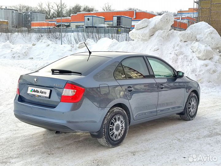 Skoda Rapid 1.6 AT, 2014, 97 650 км