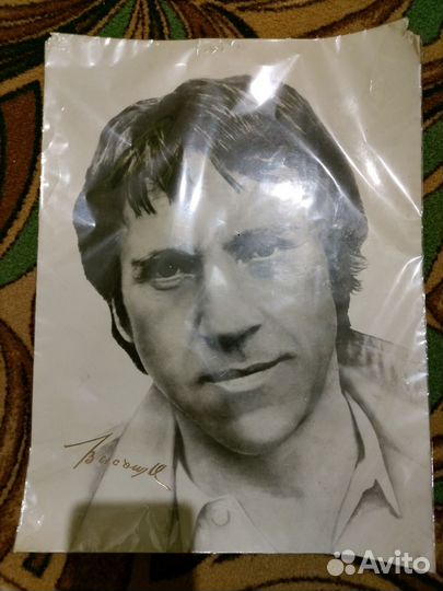 Портрет Высоцкого