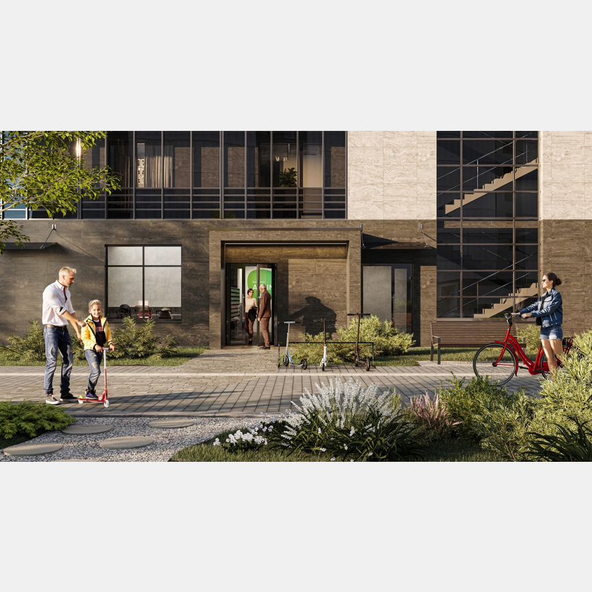 Квартира-студия, 23,8 м², 2/12 эт.