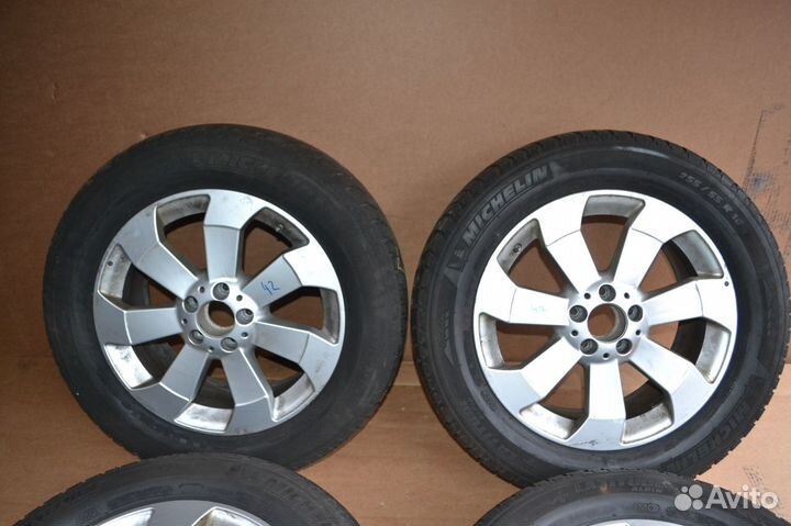 Диски mers R18 с всесезонными шинами 255 55 18
