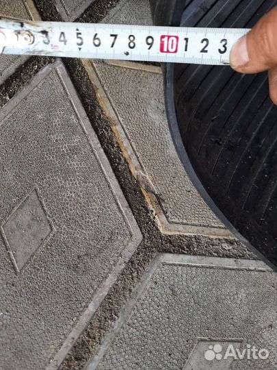 Коврик диэлектрический.75*75*6.5см