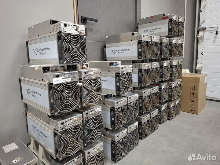 Whatsminer m30s+ 104th б/у в ремонте не были