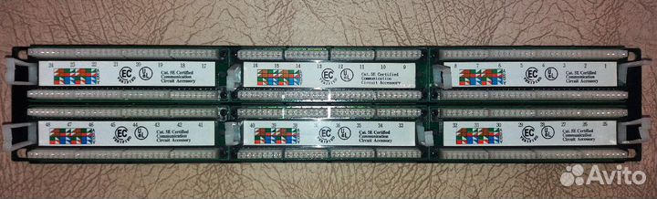 Телефонная станция, Avaya, патч-пане