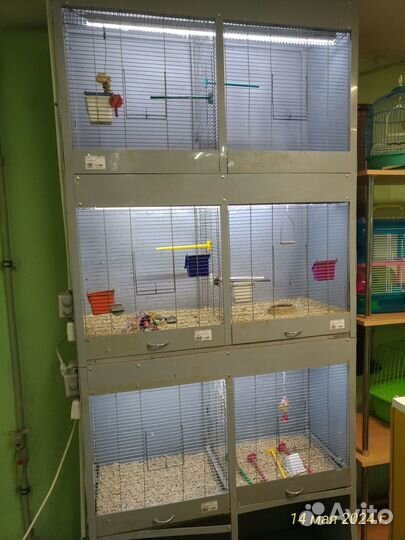 Стойки для содержания птиц, б/у