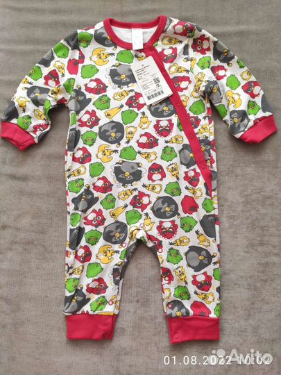 Хлопковый комбинезон