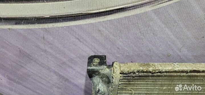 Радиатор охлаждения двигателя основной Renault san