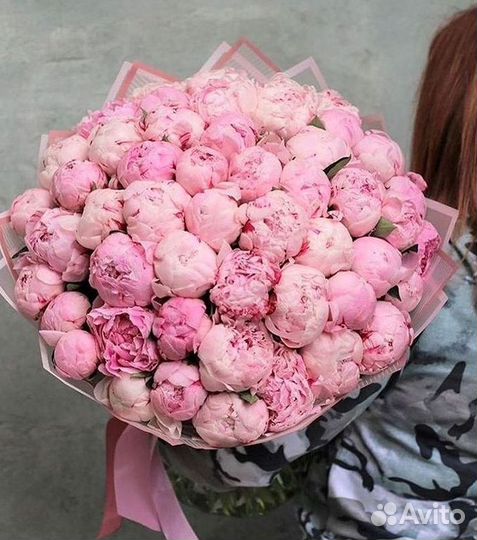 Пионы Букет пионов