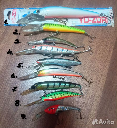 Воблеры для троллинга