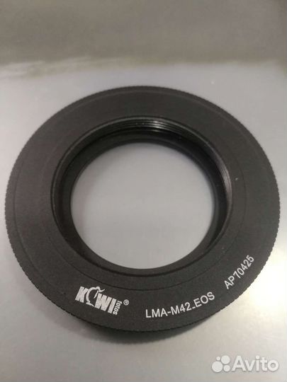 Фото переходник м42 на Canon eos