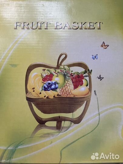 Ваза для фруктов деревянный