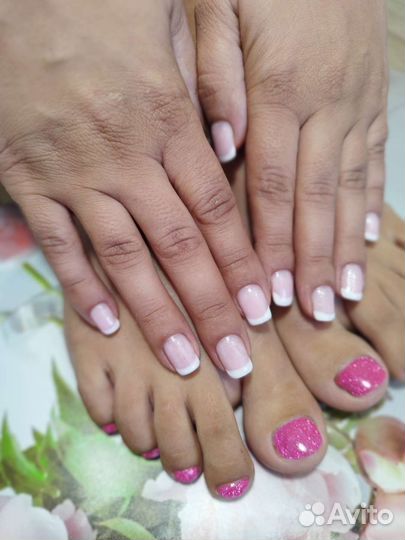 Маникюр педикюр на дому