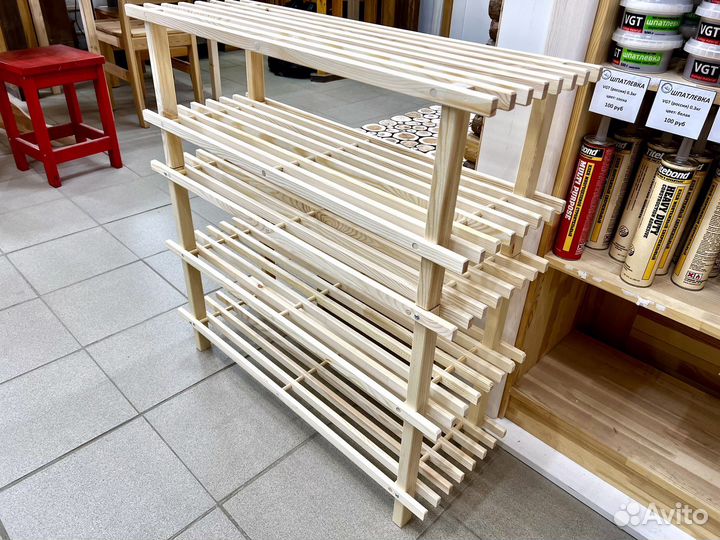 Полка для обуви IKEA 3х этажная