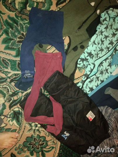 Большой пакет вещей осень 2-3 года мальчик