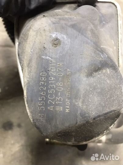 Opel astra h дроссельная заслонка