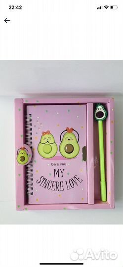 Блокнот с замком