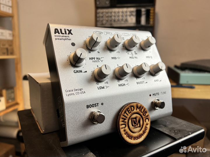 Grace Design ALiX Instrument DI/EQ/Boost в Наличии